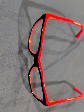 Ray-Ban Black and Red Kids Glasses